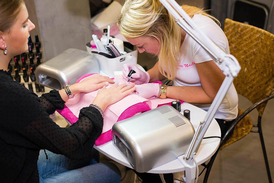 Interieur nagelstudio